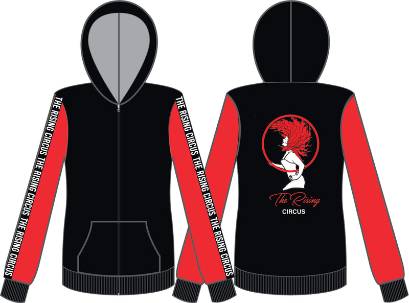 The Rising Circus Victoria Zip Up Hoody