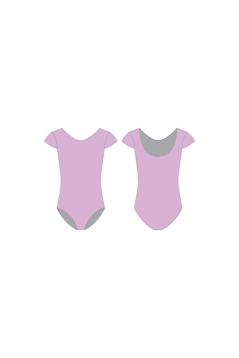 Lilac Cap Sleeve Leotard - Grade 2 Ballet