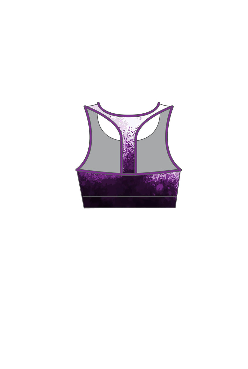 Watercolour Racer Strap Crop - The Dance Academy of Barrie - Customicrew 