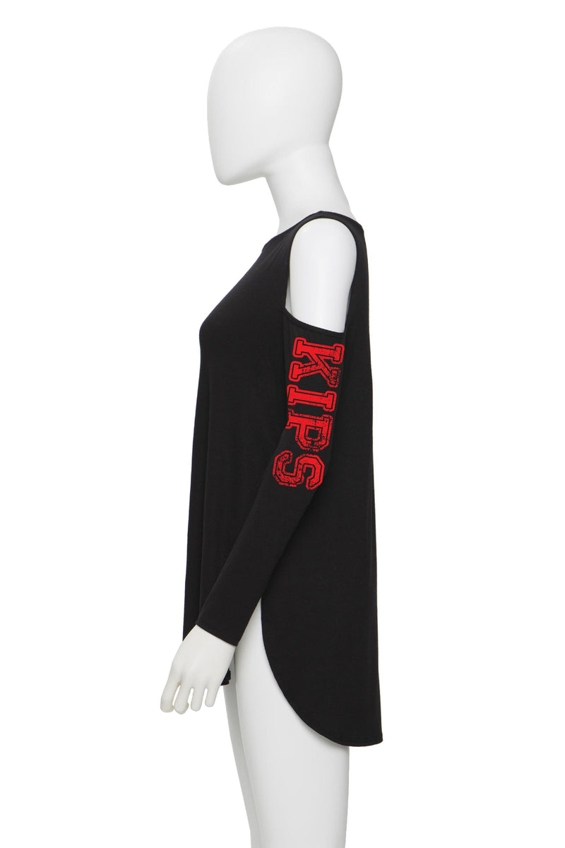 Shoulderless T-Shirt - Kips Gymnastics - Customicrew 