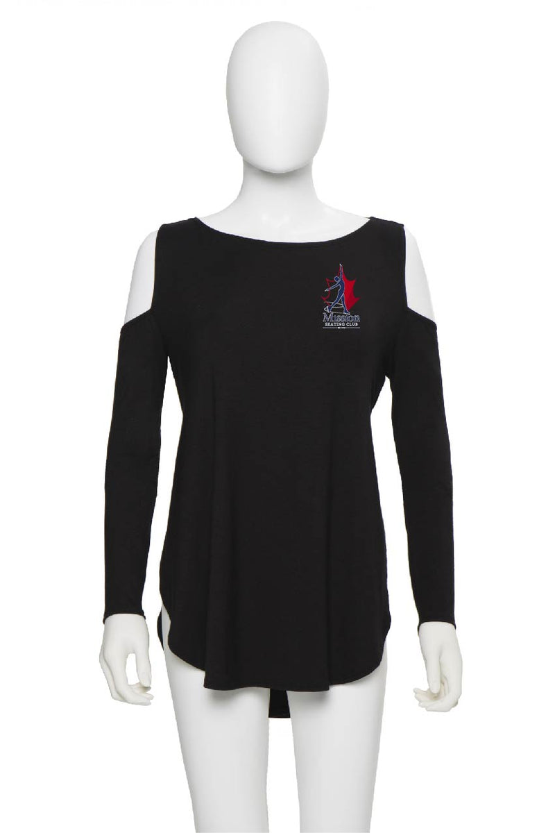 Shoulderless T-Shirt - Mission Skating Club - Customicrew 