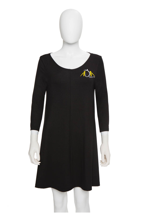 3/4 Sleeve Dress - Anne Marie's Dance Academy - Customicrew 