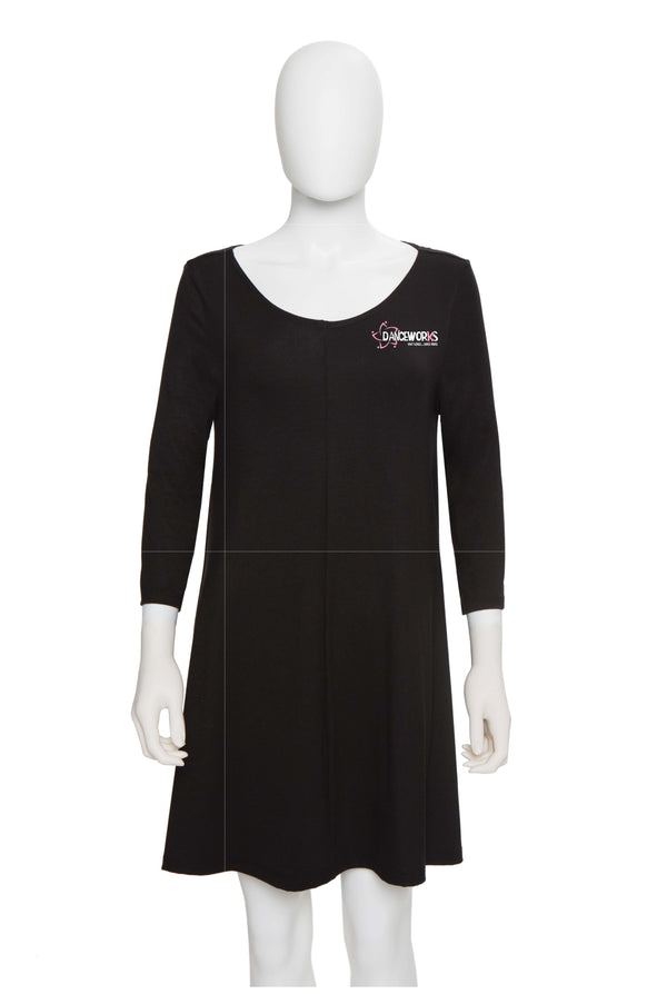 3/4 Sleeve Dress - Danceworks - Customicrew 