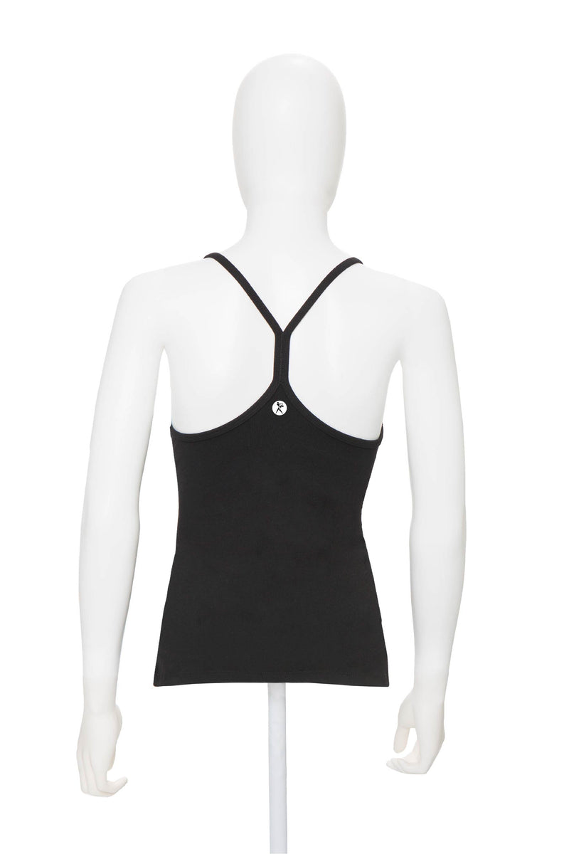 Racer Strap Tank - Tj's Dance Troop (White Logo Items) - Customicrew 