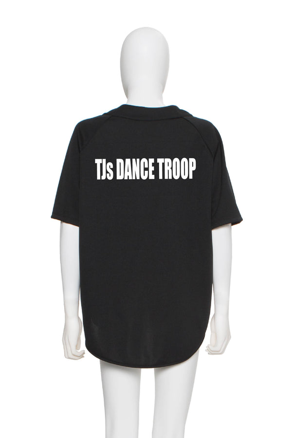 Baseball Jersey - Tj's Dance Troop (White Logo Items) - Customicrew 