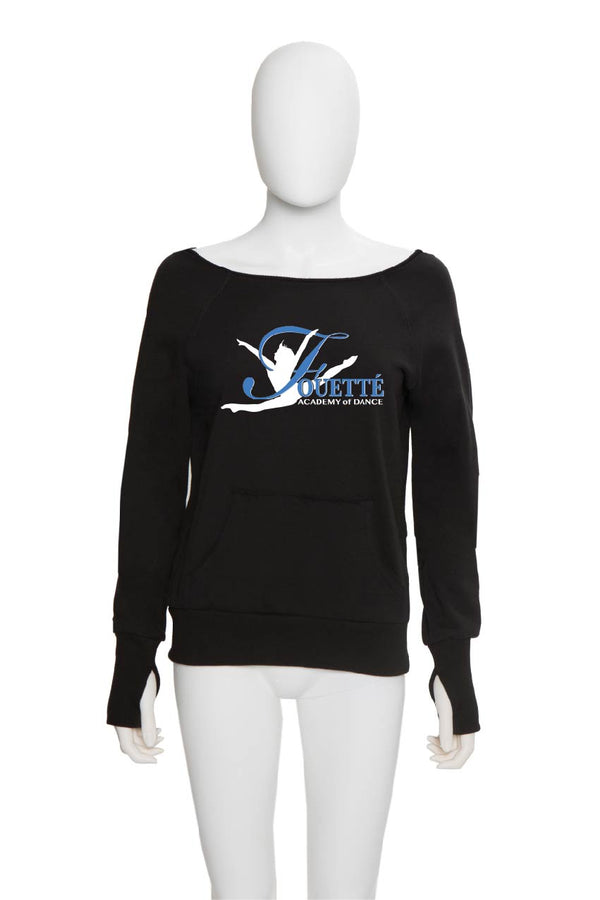Slouch Pullover - Fouette Academy of Dance - Customicrew 