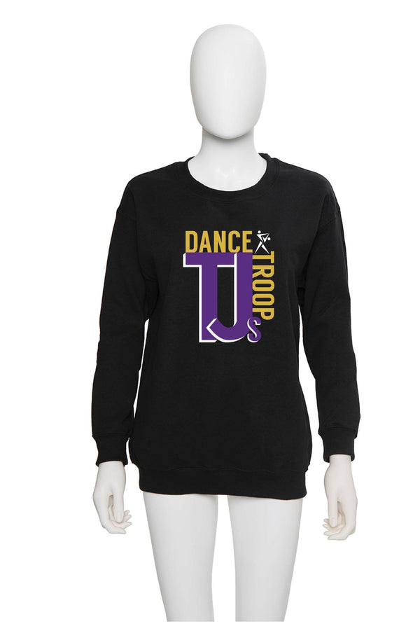 Gildan Crewneck Sweatshirt - TJ's Dance Troop (Purple Logo Items) - Customicrew 