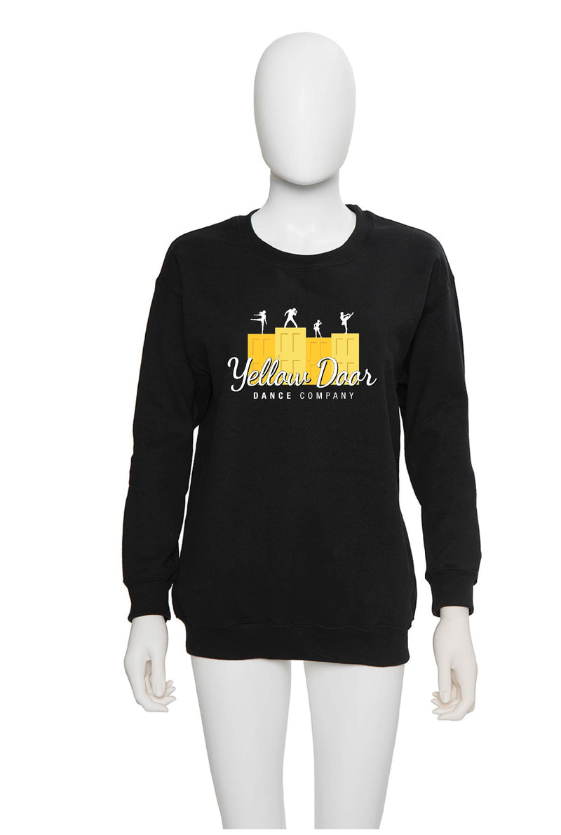 Gildan Crewneck Sweatshirt - Yellow Door Dance Company Other Logos - Customicrew 