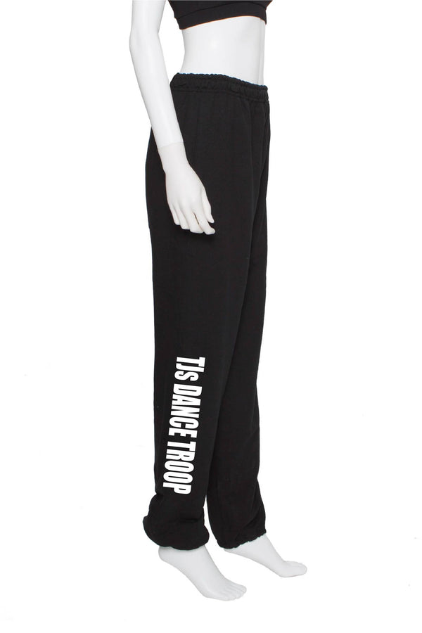Gildan Basic Jogger without pockets - Tj's Dance Troop (White Logo Items) - Customicrew 