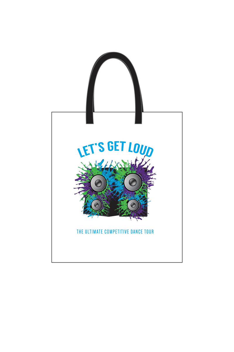 Tote Bag Sublimated - Let's Get Loud - Customicrew 