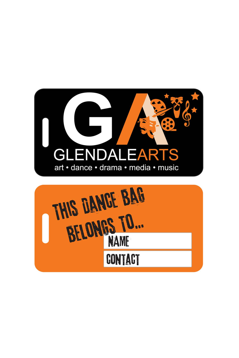 Luggage Tag Sublimated - Glendale Program of the Arts - Customicrew 
