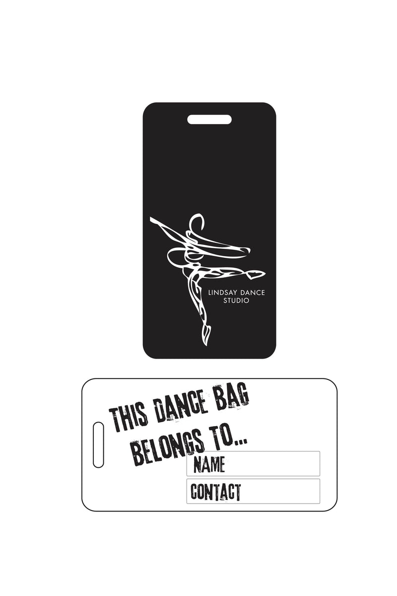 Luggage Tag Sublimated - Lindsay Dance Studio - Customicrew 