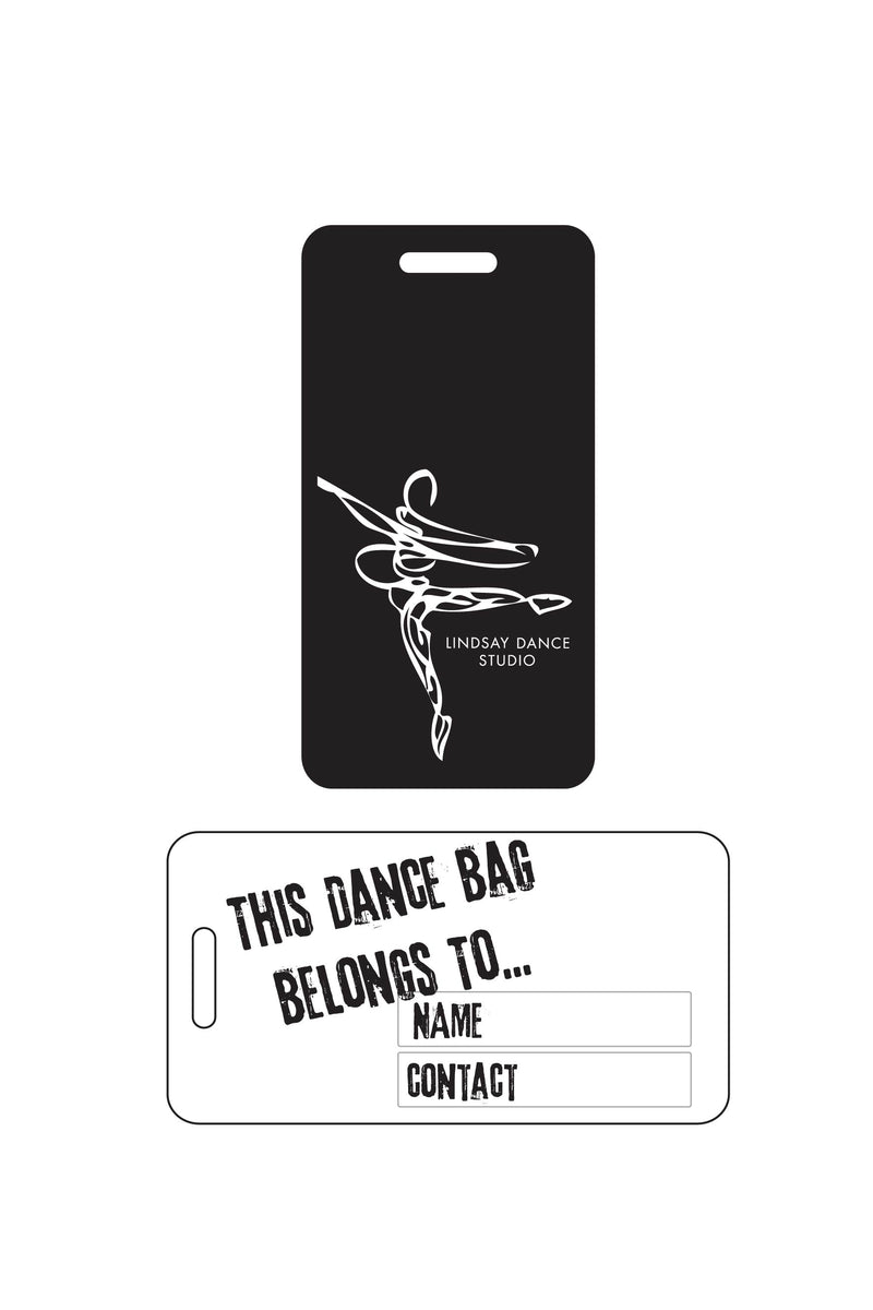 Luggage Tag Sublimated - Lindsay Dance Studio - Customicrew 