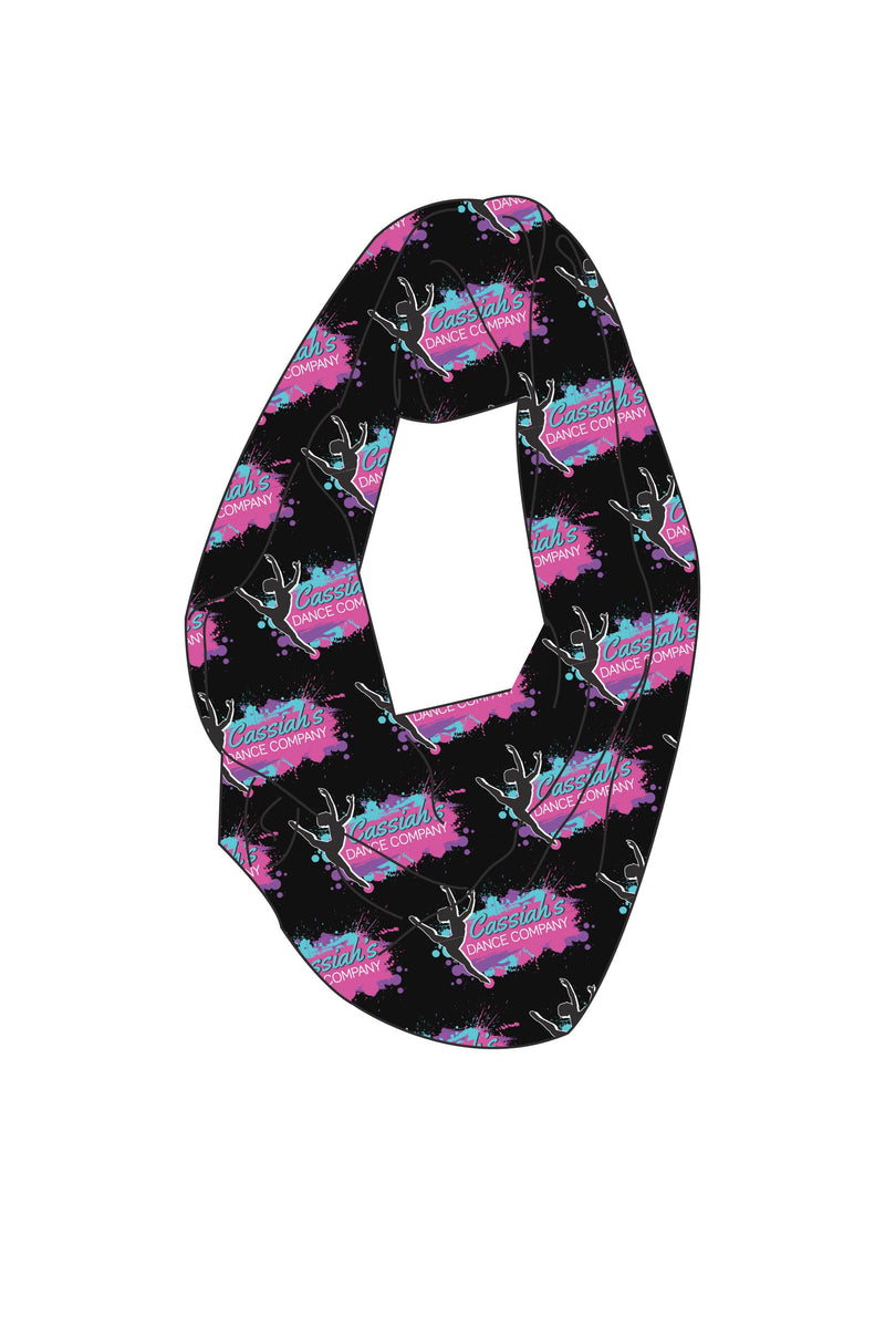 Infinity Scarf Sublimated - Cassiah's Dance Company - Customicrew 