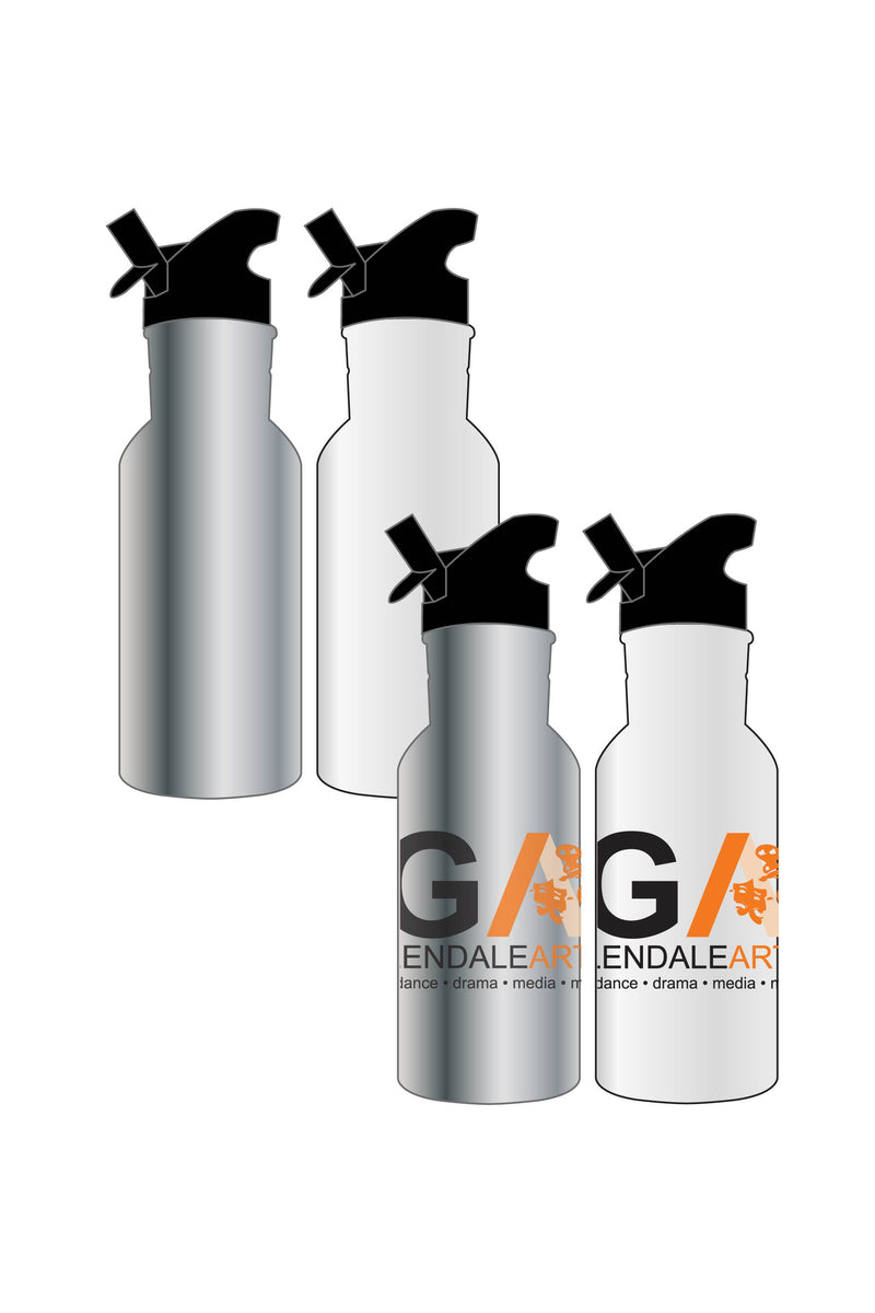 Water Bottle Sublimated - Glendale Program of the Arts - Customicrew 