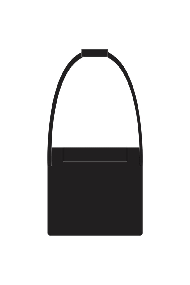 Medium Messenger Bag - TJ's Dance Troop (Purple Logo Items) - Customicrew 