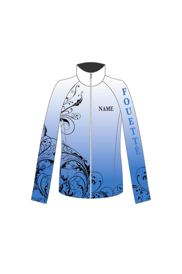 Custom Yoga Jacket - Fouette Academy of Dance - Customicrew 