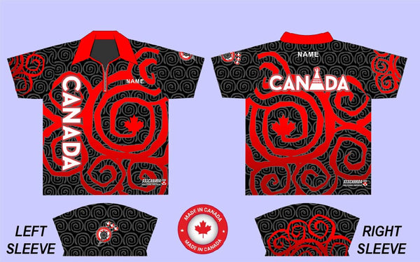 SSS Canada Generic 6 - Mens Zipper Front Dart Shirt